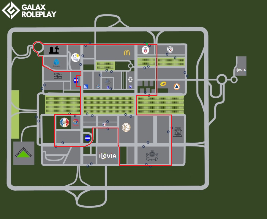 Plan de la ligne L10