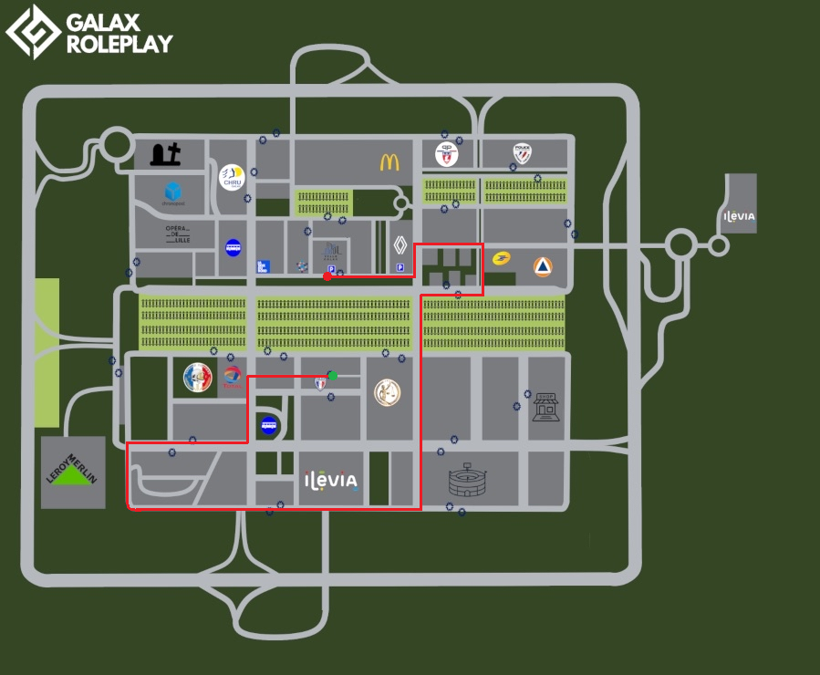 Plan de la Navette Citadine